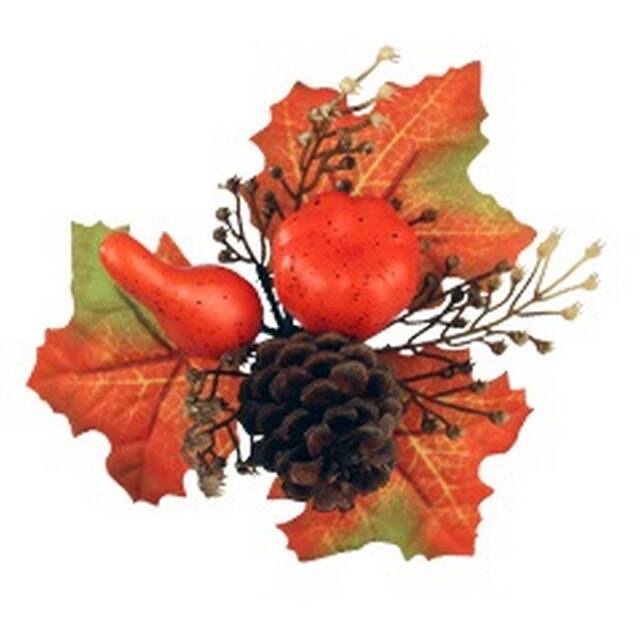 Pick Automne Ø8 cm Orange – Par 24
