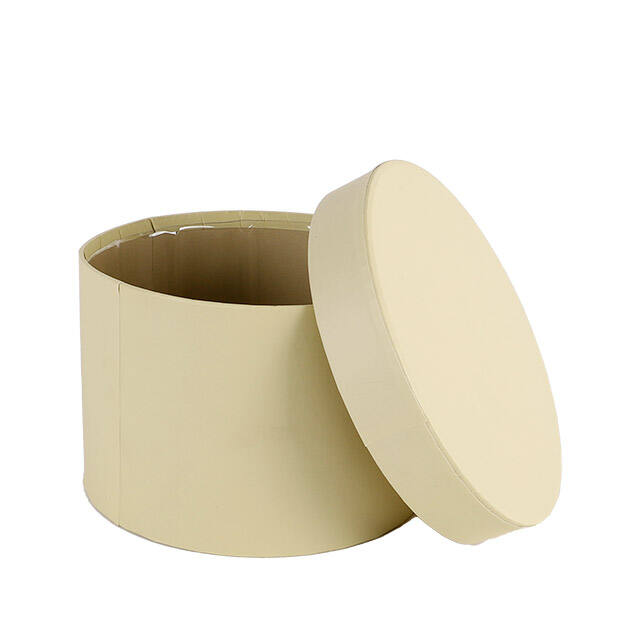 Hat Box Round Pastel Ø14×H10 cm – Pack of 36