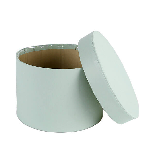 Hat Box Round Pastel Ø14×H10 cm – Pack of 36