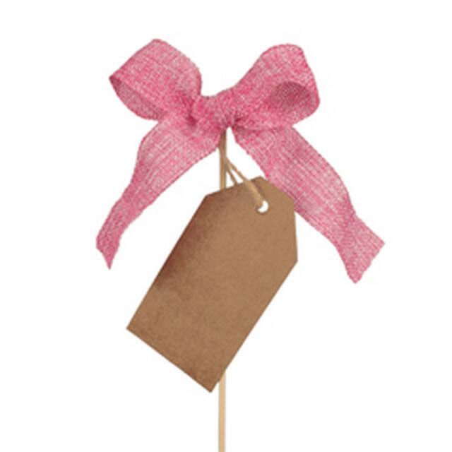 Pick Nœud Tissé 13×10 cm – Par 25