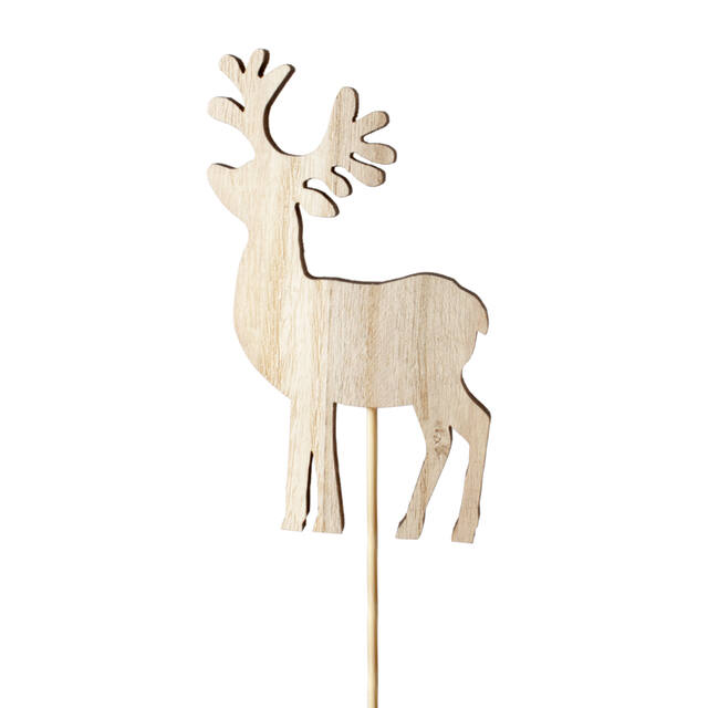 Pick Reindeer Wood 6×11 cm – Pack of 25