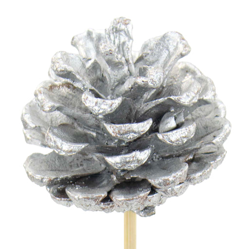 Pick Pinecone Wood 5×6 cm + 45 cm Stick – Pack of 25