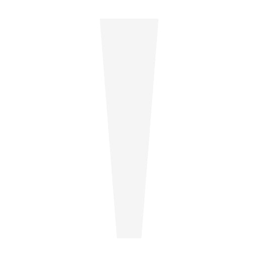 Clear Single Rose Sleeve – V-Shape – rBOPP 35mic – 50×12×5 cm – Pack of 50