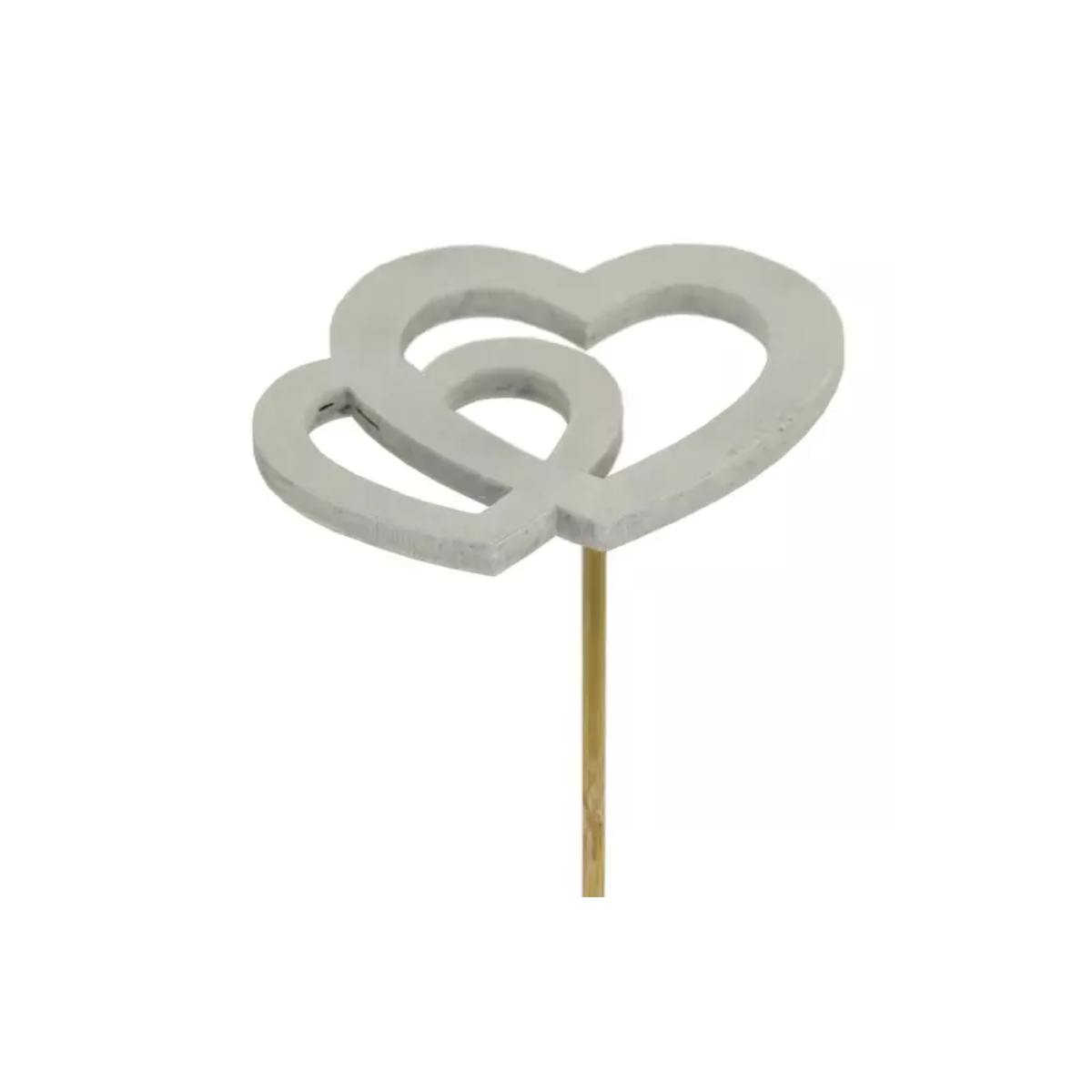 Pick Double Cœur – 50 cm – Par 25